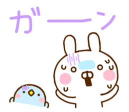 Rabbit Usahina & Penguin sticker #10957602