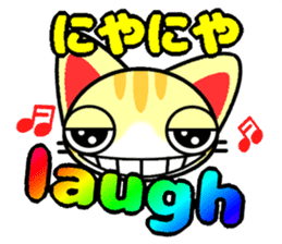 Cat who speak2 sticker #10957642