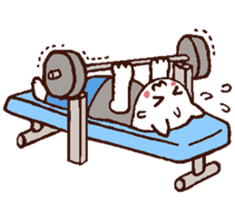 Let's go to the Sports gym! sticker #10958515