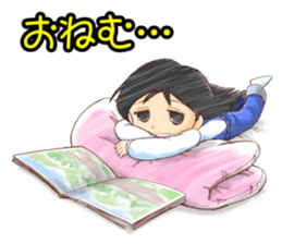 Showa-chan & Three Little Pigs sticker #10958558