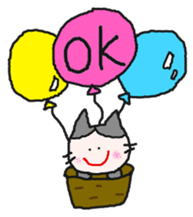 Every day. Yoko. sticker #10959032