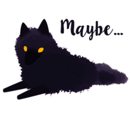 Darkie the wolf sticker #10959633