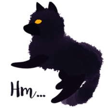 Darkie the wolf sticker #10959635