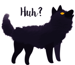 Darkie the wolf sticker #10959644