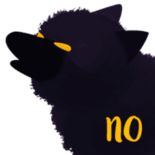 Darkie the wolf sticker #10959652