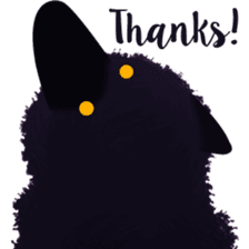 Darkie the wolf sticker #10959659