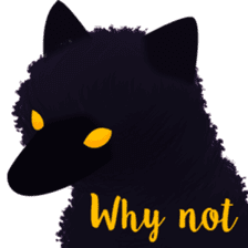 Darkie the wolf sticker #10959660