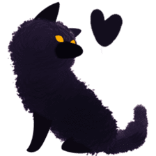 Darkie the wolf sticker #10959664