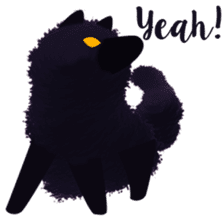 Darkie the wolf sticker #10959670