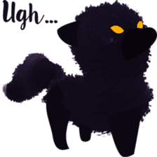 Darkie the wolf sticker #10959671