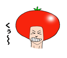 Lycopene-man ! sticker #10959795