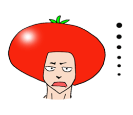 Lycopene-man ! sticker #10959796