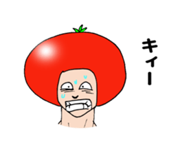 Lycopene-man ! sticker #10959803