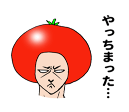 Lycopene-man ! sticker #10959812