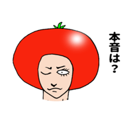 Lycopene-man ! sticker #10959813