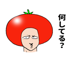 Lycopene-man ! sticker #10959820