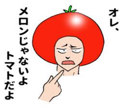 Lycopene-man ! sticker #10959821