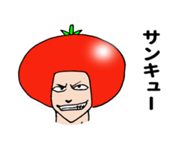 Lycopene-man ! sticker #10959823