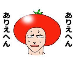 Lycopene-man ! sticker #10959827
