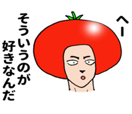Lycopene-man ! sticker #10959831