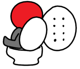 NUKO of a red hood sticker #10959951