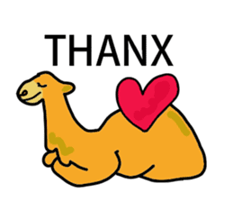 I love CAMEL. sticker #10959999