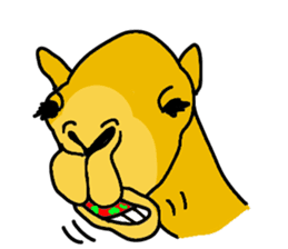 I love CAMEL. sticker #10960004
