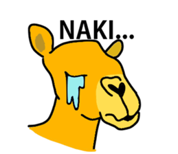 I love CAMEL. sticker #10960007