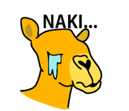 I love CAMEL. sticker #10960007