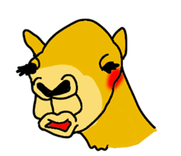 I love CAMEL. sticker #10960008