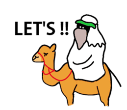 I love CAMEL. sticker #10960012