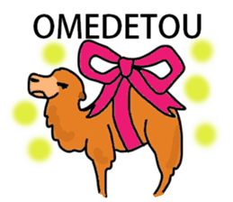 I love CAMEL. sticker #10960018