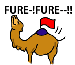 I love CAMEL. sticker #10960019