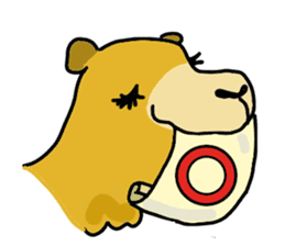 I love CAMEL. sticker #10960020