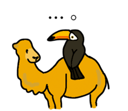 I love CAMEL. sticker #10960024