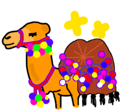 I love CAMEL. sticker #10960025