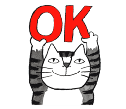 Cat character  Kabamaru sticker #10960033