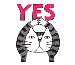 Cat character  Kabamaru sticker #10960034
