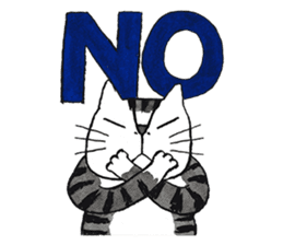 Cat character  Kabamaru sticker #10960035