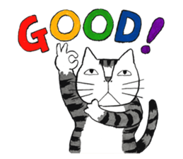 Cat character  Kabamaru sticker #10960061