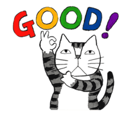 Cat character  Kabamaru sticker #10960061
