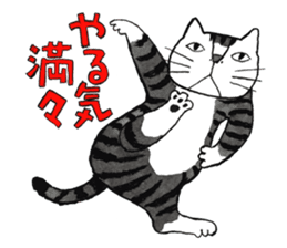 Cat character Kabamaru sticker #10960069