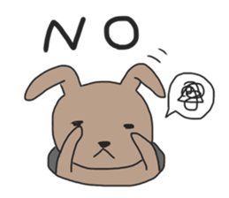 Japanese Speaking Rabbit sticker #10960075