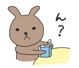 Japanese Speaking Rabbit sticker #10960079