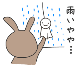 Japanese Speaking Rabbit sticker #10960091