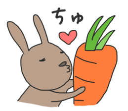Japanese Speaking Rabbit sticker #10960098