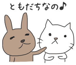Japanese Speaking Rabbit sticker #10960101