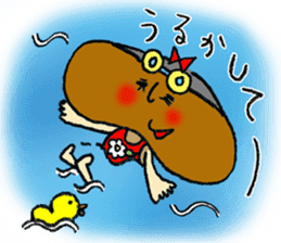 Shitakke-chan occasinally Shitaraba-san sticker #10960150