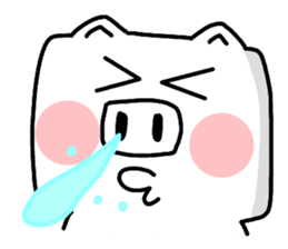 SquarePig-Waste Life sticker #10960278