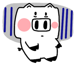 SquarePig-Waste Life sticker #10960285